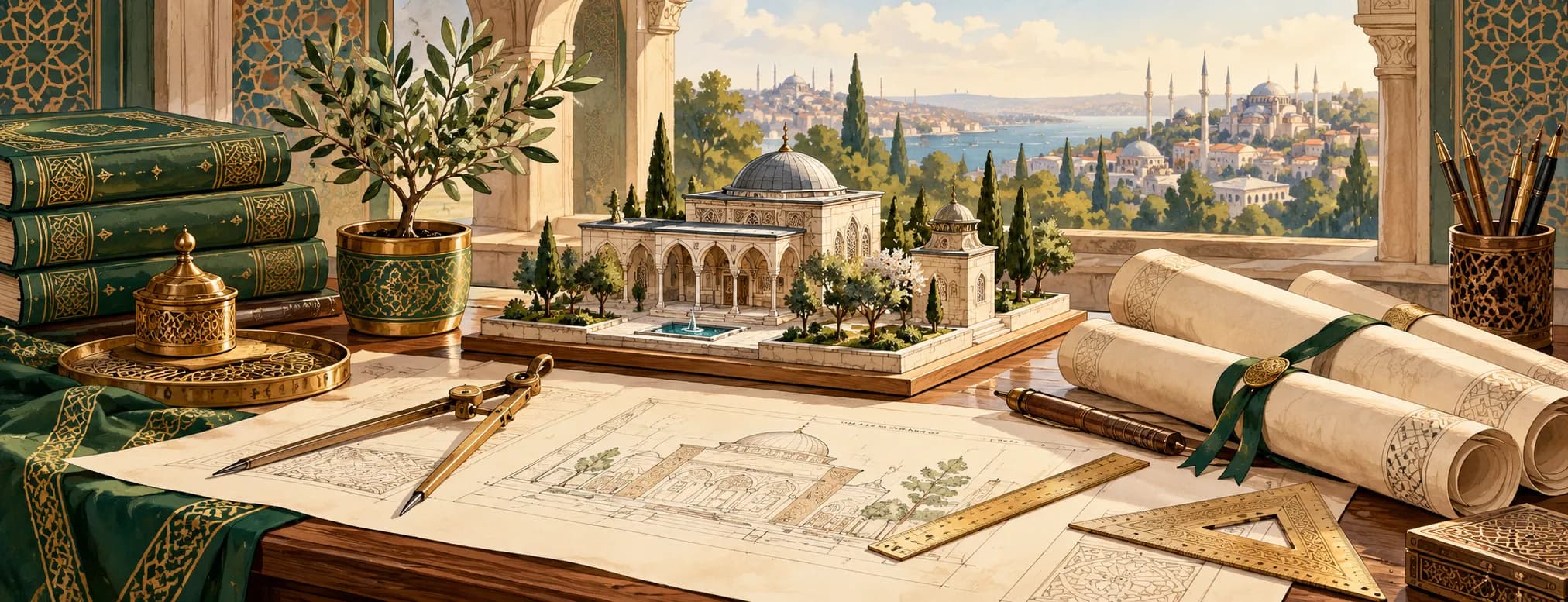 تأسيس الأوقاف وتصميمها